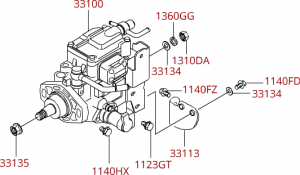 Насос топливный