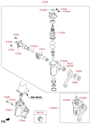 Рулевой механизм и его крепление