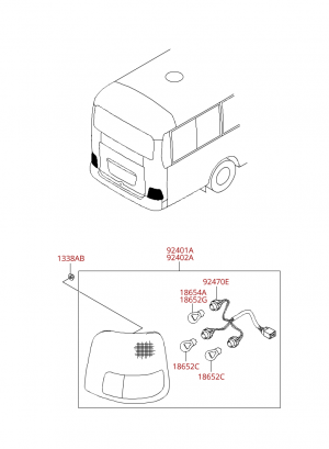 Задняя фара