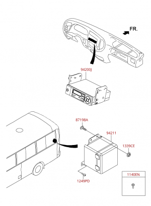 Кабель тахографа и спидометра