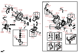 Барабанный тормозной механизм переднего колес