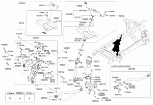Рулевое колесо, рул.колонка и рул.тяги