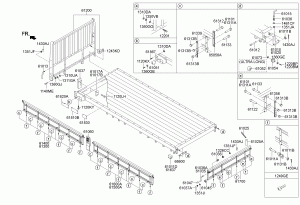 Задний настил