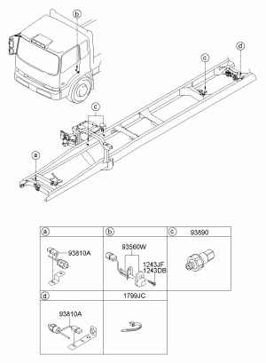 Переключатель комбинации приборов