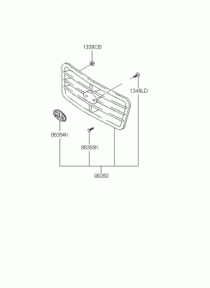 Решетка радиатора