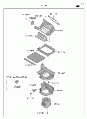 Климатическая установка - отопитель и вентилятор