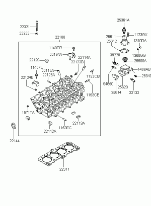Головка блока цилиндров