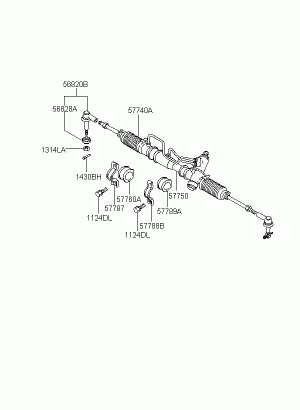 Рулевой механизм рул.упр.с усил.