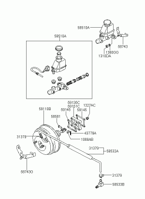 Главный тормозной цилиндр