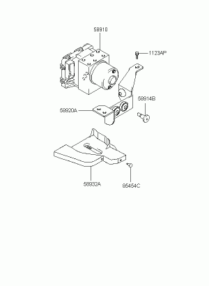 Гидроблок тормозной системы