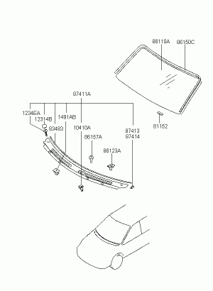 Ветровое стекло