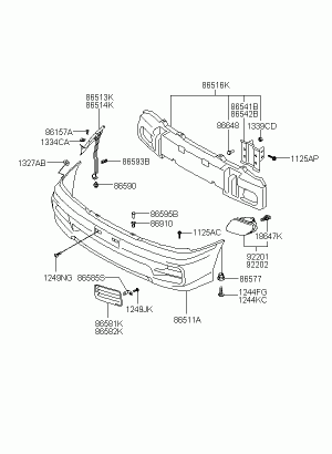 Бампер передний