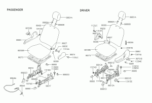 Сиденье переднее