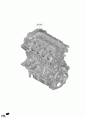 Подрамник двигателя