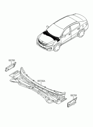 Панель кожуха