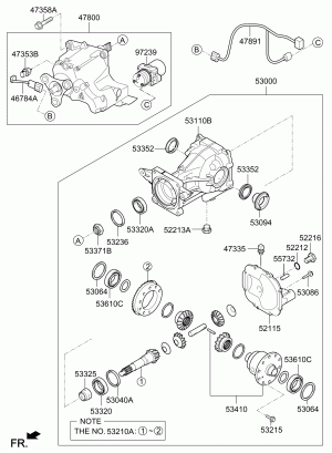 Мост передний, задний