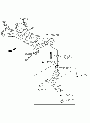 Рычаги, тяги подвески, составляющие