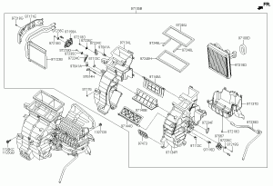 Отопитель салона