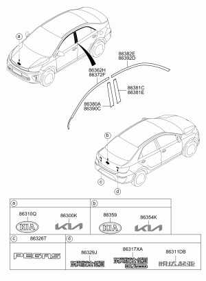 Эмблемы, надписи, информационные таблички