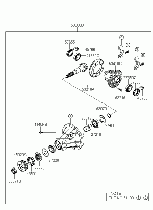 Мост передний, задний