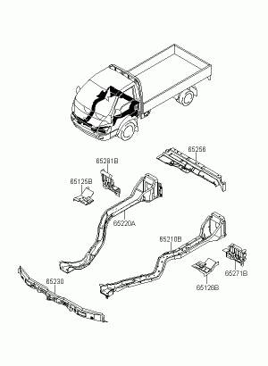 Рама в сборе передняя