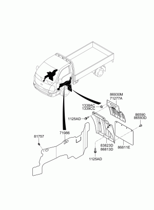 Дефлекторы, брызговики, накладки