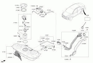 Электронасос топливной системы