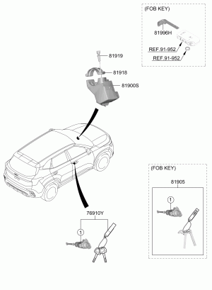 Колонка рулевая