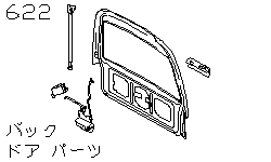 Детали задней двери