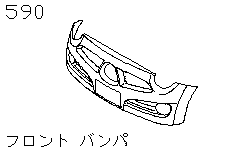 Передний бампер