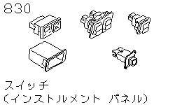 Переключатели приборной панели