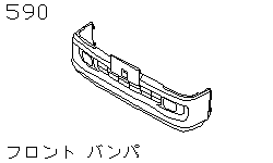 Передний бампер