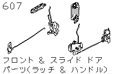 Части двери (замок и ручка)