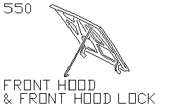 Капот и замок капота