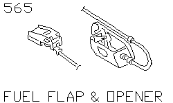 Лючок бензобака и система открывания