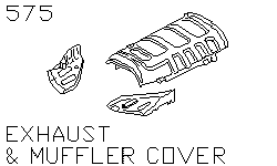 Защита выхлопной трубы и глушителя