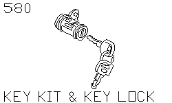 Набор ключей и замки