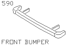 Передний бампер