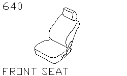Передние сиденья