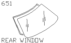 Заднее стекло