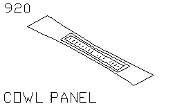 Панель обтекателя