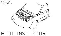 Изолятор капота