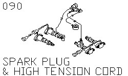 Свеча зажигания и высоковольтные провода