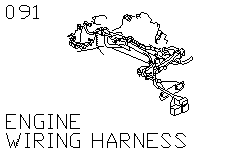 Электропроводка двигателя