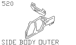 Наружная боковая панель