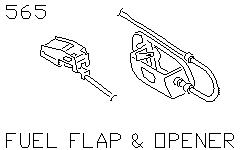 Лючок бензобака и система открывания