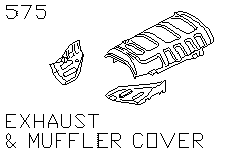 Защита выхлопной трубы и глушителя