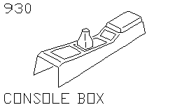Короб консоли