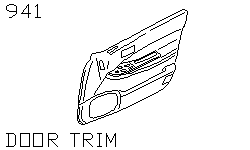 Отделка двери