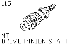 Приводной вал, МКПП